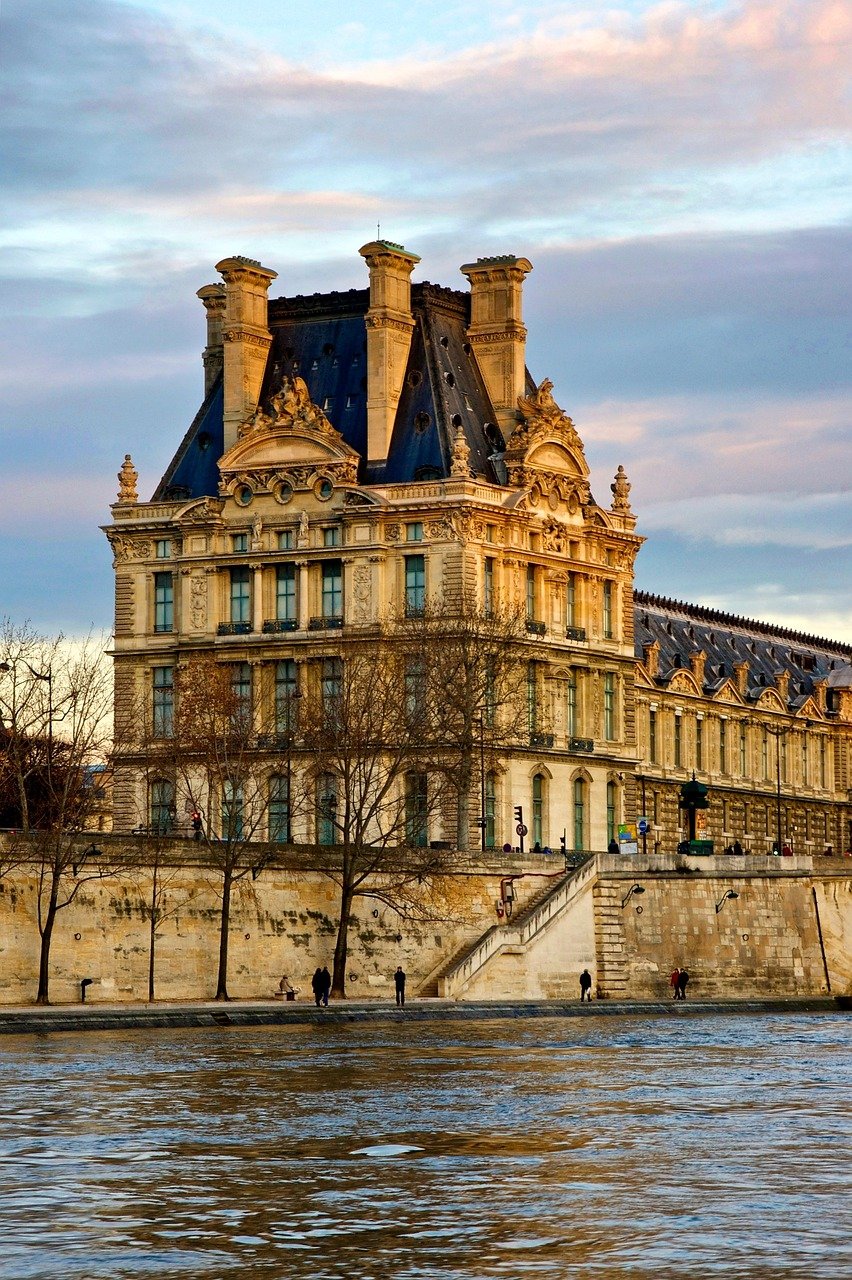 paris, france, pavilion de flore